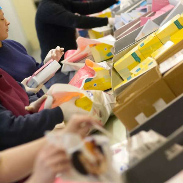 An example production line